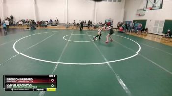 102 lbs Cons. Round 3 - Bronson Hubbard, Diamondville Wrestling Club vs Oliver Wisniewski, Green River Grapplers Wrestling