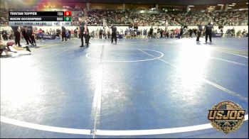 64 lbs Round Of 32 - Tristan TOPPER, Texas Elite Wrestling vs Nixon Goodspeed, Rough Riders