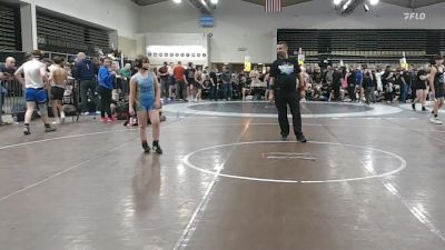 121 lbs Quarterfinal - Asher Evans, Maine Hammahs - MSC vs Shane Dagro, Iron Wolves