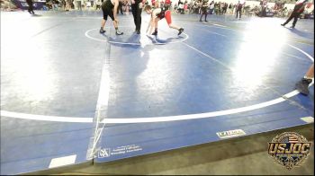 90 lbs Consolation - Rayden Wishard, Claremore Wrestling Club vs Gunner Coffelt, Bridge Creek Youth Wrestling