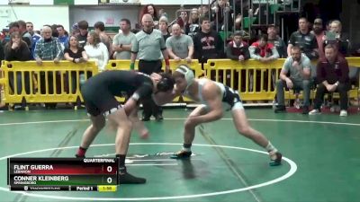 150 lbs Quarterfinal - Conner Kleinberg, SPRINGBORO vs Flint Guerra, LEBANON