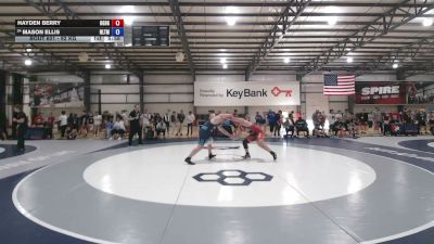 92 kg Champ. Rd Of 64 - Hayden Berry, Ohio Greco Boys & Girls vs Mason Ellis, NLWC/TMWC
