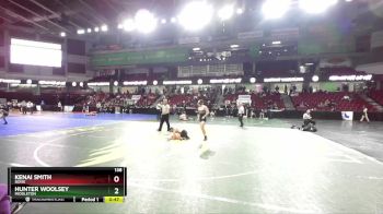 138 lbs Cons. Round 4 - Kenai Smith, Boise vs Hunter Woolsey, Middleton