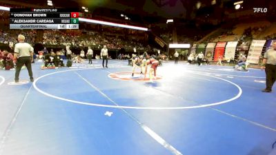 157 Class 3 lbs Quarterfinal - Aleksandr Careaga, Helias Catholic vs Donovan Brown, Rockwood Summit