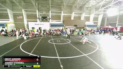 78 lbs Champ Round 1 (16 Team) - Archy Gardner, South Central Utah vs Andrew O`Donnell, Mat Demons