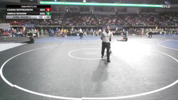G 107 lbs Cons. Round 2 - Liliana McPhearson, Fontainebleau Girls vs Amelia McNabb, North DeSoto Girls