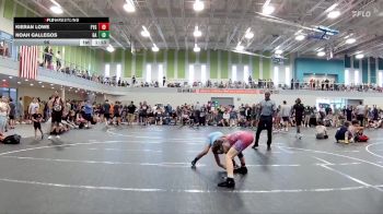 98 lbs Round 4 (6 Team) - Noah Gallegos, Gladiator Alliance vs Kieran Lowe, Florida Young Guns