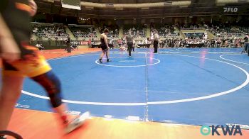 130 lbs Consi Of 8 #2 - Oakley Shreve, Heat vs Gideon Barker, Tecumseh Youth Wrestling