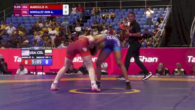 57 kg Quarterfinal - Helen Maroulis, USA vs Andrea Gonzalez, COL