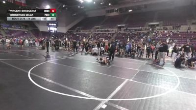 74 lbs Cons. Sub-semis - Johnathan Millz, Pomona Wrestling Club Colorado vs Vincent Brascetta, Mile High Wrestling Club