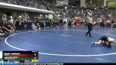 90 lbs Quarterfinal - Brody Andrews, Wrath vs Brecken Grav, Legends Of Gold