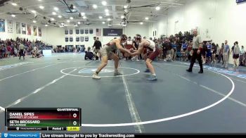 174 lbs Quarterfinal - Seth Brossard, UW Lacrosse vs Daniel Sipes, University Of Chicago