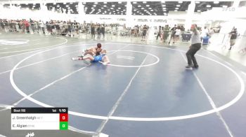 106 lbs Quarterfinal - Jantz Greenhalgh, No Team vs Elijah Algien, Other Team