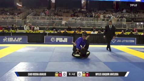 Myles Joaquin Javelosa vs Caio Rocha Araujo 2025 Pan Jiu Jitsu IBJJF Championship