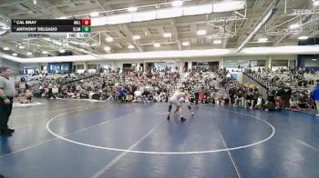 138 lbs Semifinal - Anthony Delgado, Slam vs Cal Bray, Millard