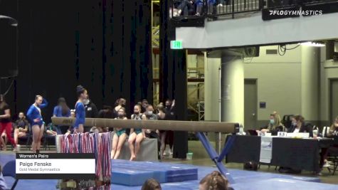 Paige Fenske - Women's Pairs, Gold Medal Gymnastics - 2021 Women's Xcel Region 4 Championships