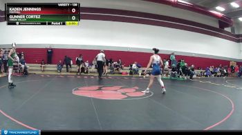 138 lbs Champ. Round 1 - Gunner Cortez, Virgin Valley vs Kaden Jennings, Foothill