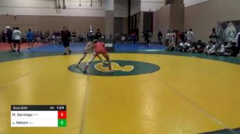 106 lbs Prelims - Malaquias Santiago, Effingham County Wrestling Club vs John Nelson, Villains Of Voldosta