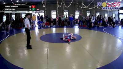 51-57 lbs Round 2 - Chase Greiner, Mount Pleasant vs Gideon King, Knoch Knights