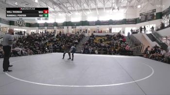 285 lbs Round 1 (16 Team) - Will Thomas, Woodland, Cartersville vs Randall Foster, Pace Academy