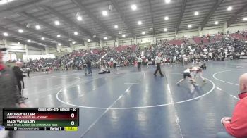 60 lbs 1st Place Match - Audrey Eller, Sanderson Wrestling Academy vs Harlym Ward, Bear River Junior High Wrestling Club