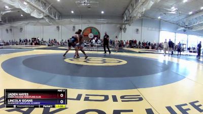 175 lbs Round 1 - Jaden Hayes, Green Machine Wrestling Club vs Lincoln Goans, Gladiator Wrestling Academy