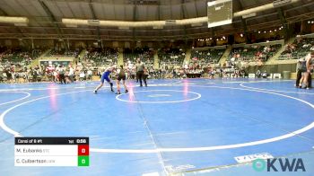 105 lbs Consi Of 8 #1 - Montanna Eubanks, Sallisaw Takedown Club vs Colton Culbertson, Lions Wrestling Academy