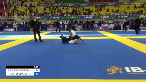 STEFANO BITONTI SANTOS vs FILIPE RAIMUNDO V. DA MOTA COUTO 2023 Brasileiro Jiu-Jitsu IBJJF