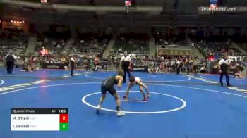 76 lbs Quarterfinal - Matt O'Neill, East Coast Bandits vs Trey Beissel, Hastings WC