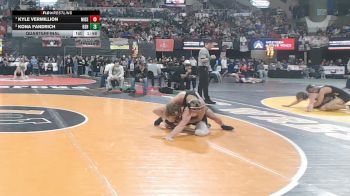AA - 138 lbs Quarterfinal - Kyle Vermillion, Missoula Sentinel vs Kona Fandrich, Billings Senior High School