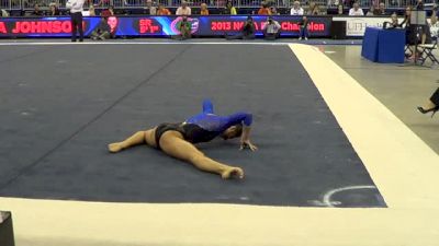 Alaina Johnson Scores 9.95 in Final Floor Routine at Home