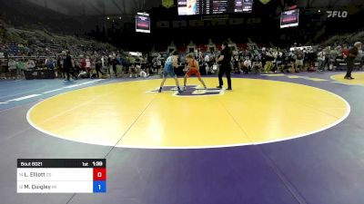 120 lbs Cons 16 #2 - Louden Elliott, CO vs Matthew Quigley, MI