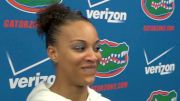 Kytra Hunter on her FIFTH 10.0 and her emotions on senior night.mov