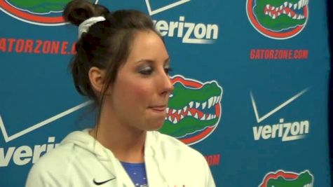 Alaina Johnson Breaks UF All Around Record on Emotional Senior Night