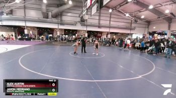 65 lbs Cons. Semi - Jaxon Medrano, ReZults Wrestling vs Alex Austin, Dripping Springs Youth Sports