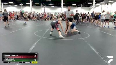 110 lbs Round 4 (8 Team) - Frank Leanza, Prestige Worldwide Boats vs Cael Killo, FL Scorpions