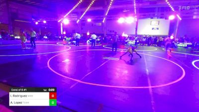 46 lbs Consi Of 8 #1 - Iason Rodriguez, Widefield WC vs Armani Lopez, Team Garcia