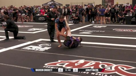 Ashley Maziol vs Madison Crockett 2025 ADCC East Coast Trials