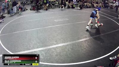 60 lbs Round 4 (6 Team) - Silas Sanderson, Indiana Gold vs Jensen Kappes, North Dakota 1