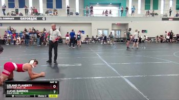 113 lbs Semifinal - Lucas Barrios, Eagle Empire vs Leland Flaherty, Quest For Gold