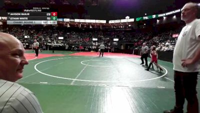 75 lbs Champ. Round 1 - Jaxson Bailie, GTWA vs Ethan White, PROA