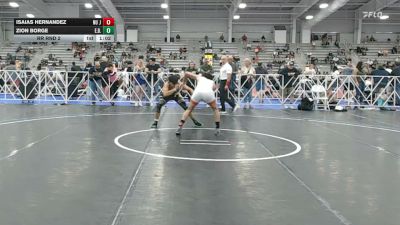 138 lbs Rr Rnd 2 - Isaias Hernandez, Nu Jeru Spartans - HSB vs Zion Borge, E.D.I.T.H - HSB