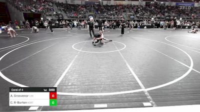 92 lbs Consi Of 4 - Adrian Grosvenor, Legends Of Gold vs Colton Risinger-Burton, North Desoto Wrestling Academy