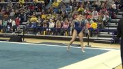 Joanna Sampson of Michigan Delivers 9.95 Floor on Senior Night