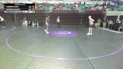 215 lbs Consolation - Connor Hood, Liberty vs RaKeem McCray, Lake City