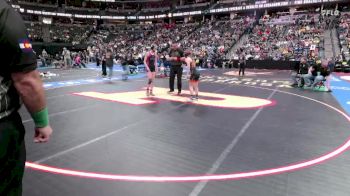 G105-4A Quarterfinal - Chloee Kisamore, Lamar Girls vs Lexi Thurmon, Coal Ridge Girls