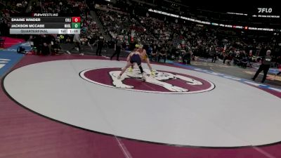 132-2A Quarterfinal - Shaine Winder, County Line vs Jackson Mccabe, Nucla