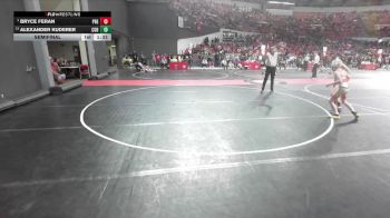 90 lbs Semifinal - Bryce Feran, Prescott vs Alexander Kuderer, LAW