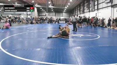 126 lbs Allday - Xavier Kovacs, GREAT BRIDGE WRESTLING CLUB vs Holt Quincy, RALEIGH AREA WOLFPACK BLACK