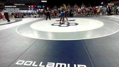 285 lbs Cons. Rd Of 16 - Basheer Hadi, VA vs Ke'shawn Jones, TX